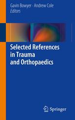 Selected References in Trauma and Orthopaedics 2013