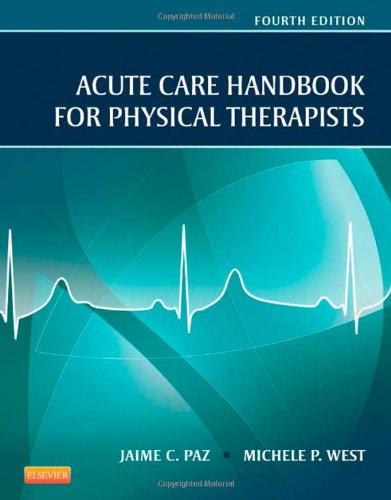 Acute Care Handbook for Physical Therapists 2014