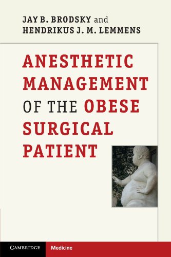 Anesthetic Management of the Obese Surgical Patient 2011