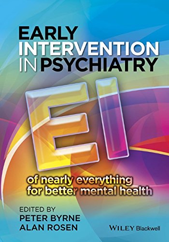 Early Intervention in Psychiatry: EI of Nearly Everything for Better Mental Health 2014
