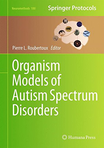 Organism Models of Autism Spectrum Disorders 2015