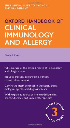 Oxford Handbook of Clinical Immunology and Allergy 2013