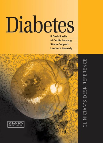 Diabetes: Clinician's Desk Reference 2012