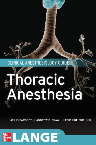 Thoracic Anesthesia 2012