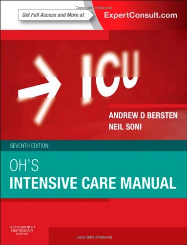 Oh's Intensive Care Manual 2013