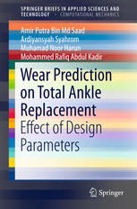Wear Prediction on Total Ankle Replacement: Effect of Design Parameters 2015