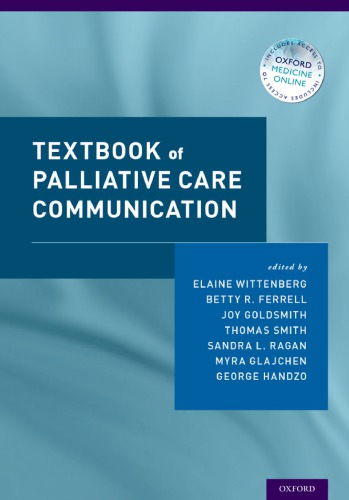 Textbook of Palliative Care Communication 2015