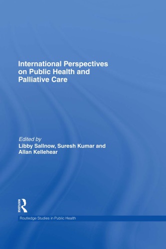 International Perspectives on Public Health and Palliative Care 2013