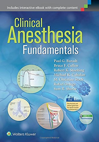 Clinical Anesthesia Fundamentals 2015