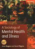 A Sociology Of Mental Health And Illness 2014