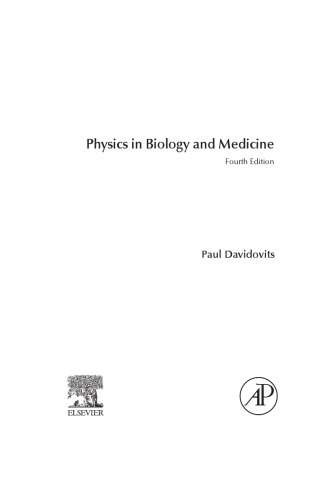 Physics in Biology and Medicine 2013