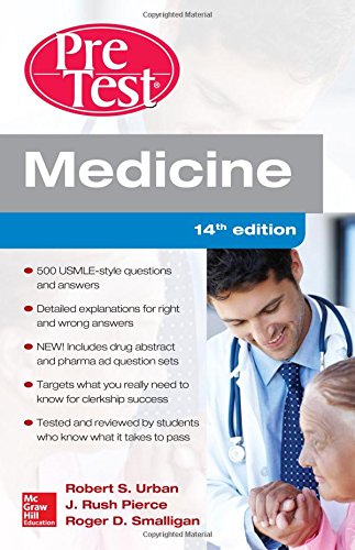 Medicine PreTest Self-Assessment and Review, Fourteenth Edition 2015