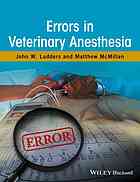 Errors in Veterinary Anesthesia 2016