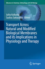 Transport Across Natural and Modified Biological Membranes and its Implications in Physiology and Therapy 2017