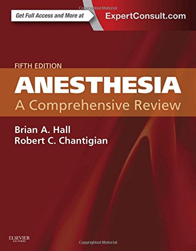 Anesthesia: A Comprehensive Review 2014