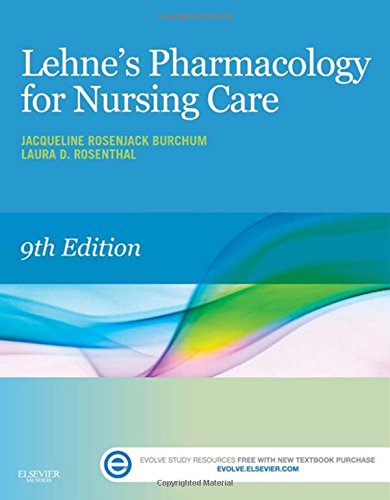 Lehne's Pharmacology for Nursing Care 2016
