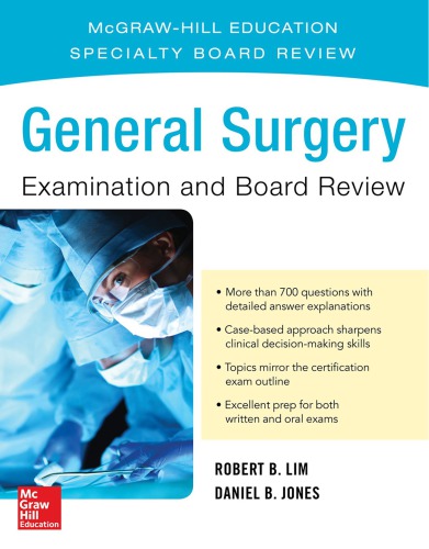 General Surgery Examination and Board Review 2016