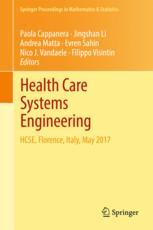 Health Care Systems Engineering: HCSE, Florence, Italy, May 2017 2018