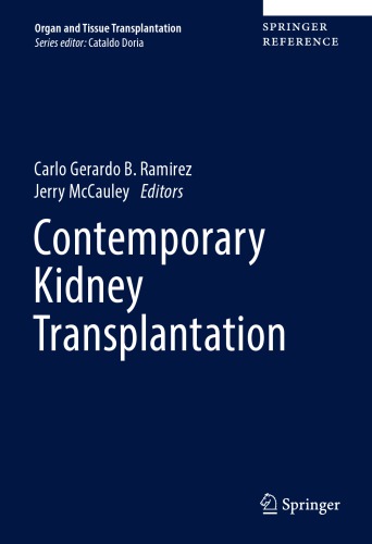 Contemporary Kidney Transplantation 2018