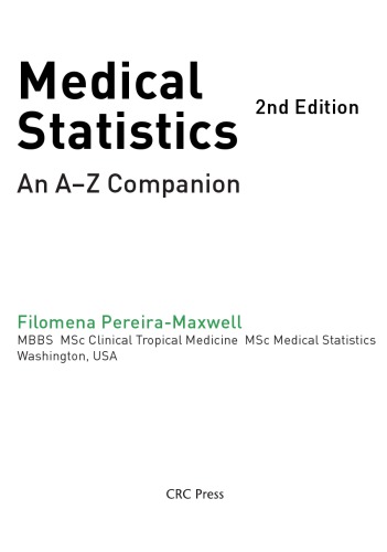 Pocket Medical Statistics: An A-Z for Critical Appraisal, Second Edition 2016