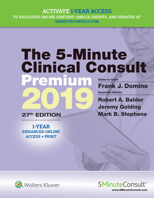 The 5-Minute Clinical Consult Premium 2019 2018