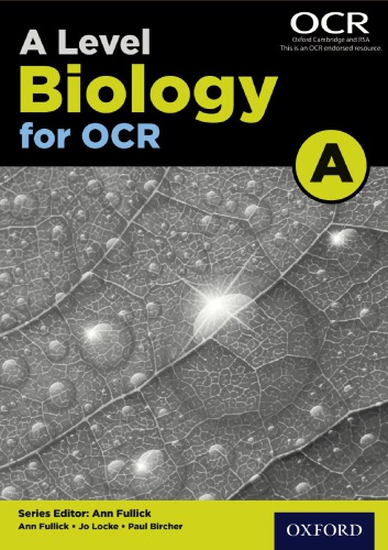 A Level Biology a for OCR: Student Book 2015