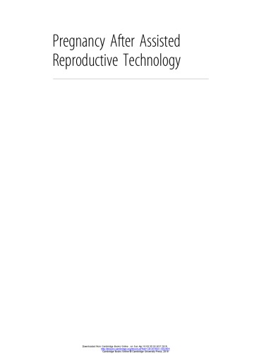 Pregnancy After Assisted Reproductive Technology 2012