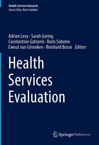 Health Services Evaluation 2019