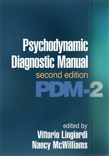 Psychodynamic Diagnostic Manual, Second Edition: PDM-2 2017