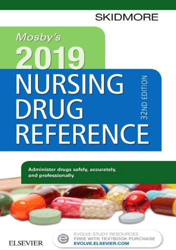 Mosby's 2019 Nursing Drug Reference 2018