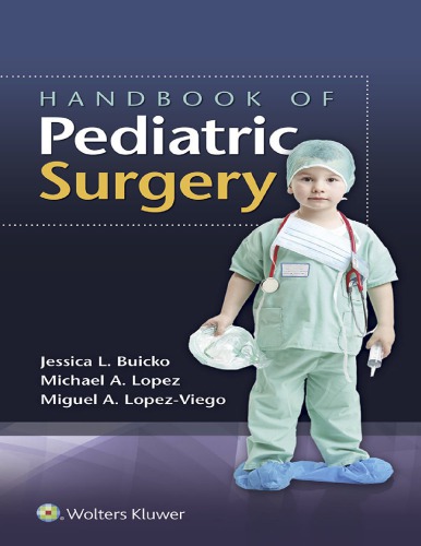 Handbook of Pediatric Surgery 2018