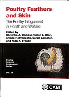 Poultry Feathers and Skin: The Poultry Integument in Health and Welfare 2019