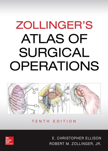 Zollinger's Atlas of Surgical Operations, 10th edition 2016