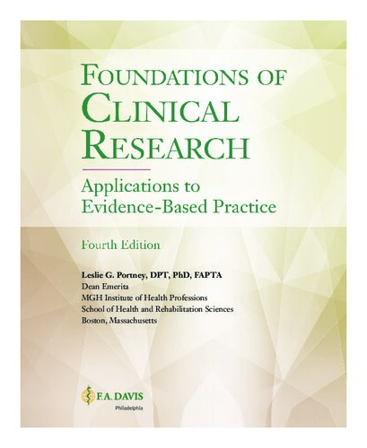 مبانی پژوهش بالینی: کاربردها در عمل مبتنی بر شواهد ۲۰۲۰