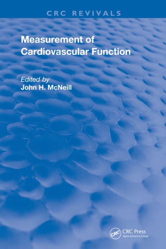 Measurement of Cardiovascular Function 2019