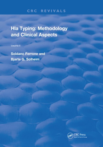 HLA Typing: Methodology and Clinical Aspects 2019