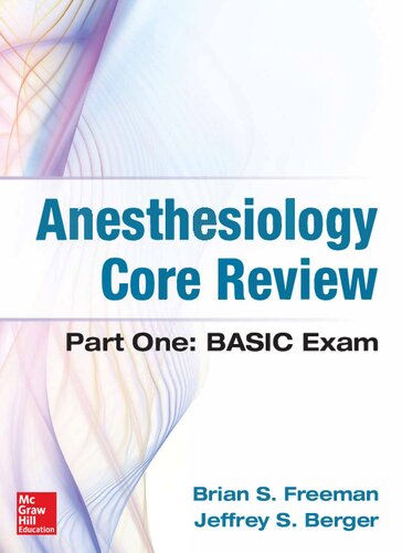 Anesthesiology Core Review 2014