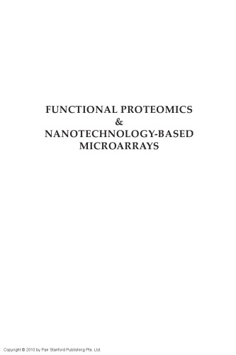 Functional Proteomics and Nanotechnology-Based Microarrays 2019