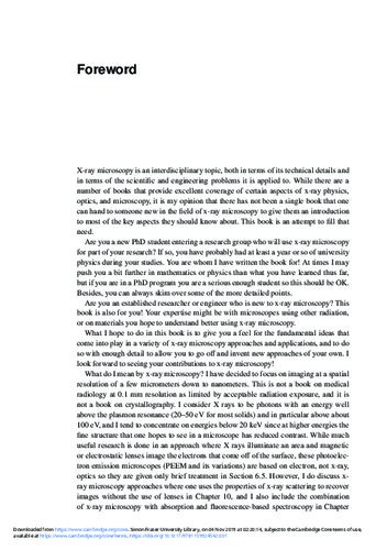 میکروسکوپ اشعه ایکس ۲۰۱۹