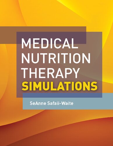 Medical Nutrition Therapy Simulations 2017