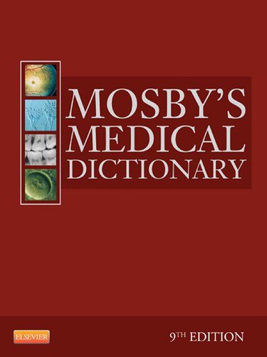 Mosby's Medical Dictionary 2012