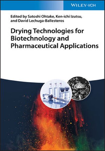 Drying Technologies for Biotechnology and Pharmaceutical Applications 2020