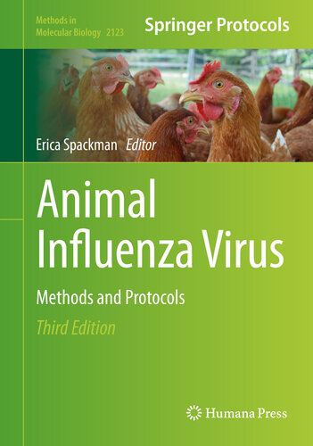 Animal Influenza Virus: Methods and Protocols 2020