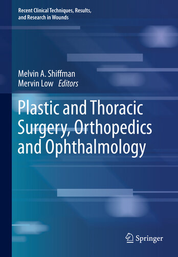 Plastic and Thoracic Surgery, Orthopedics and Ophthalmology 2020