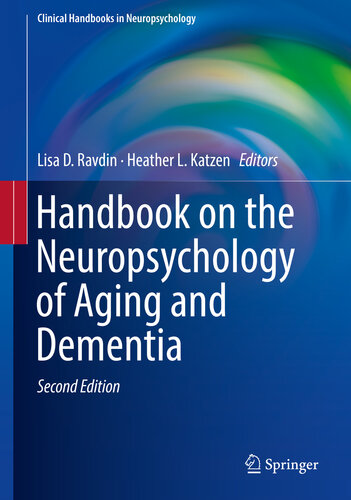 Handbook on the Neuropsychology of Aging and Dementia 2019