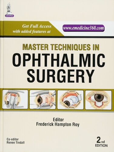 Master Techniques in Ophthalmic Surgery 2015