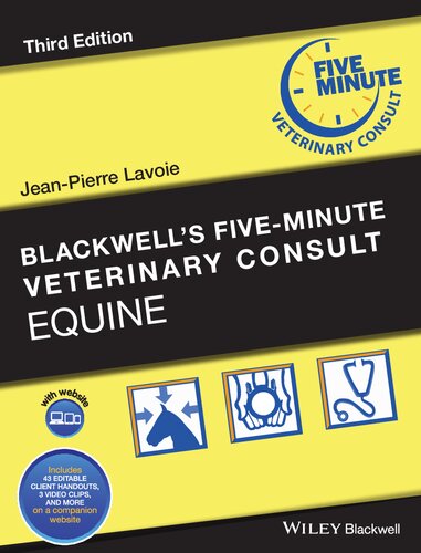 Blackwell's Five-Minute Veterinary Consult: Equine 2019