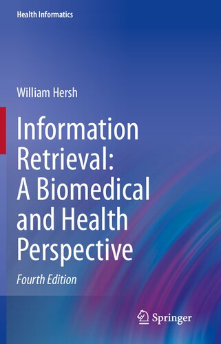 Information Retrieval: A Biomedical and Health Perspective 2020