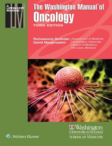 The Washington Manual of Oncology 2015