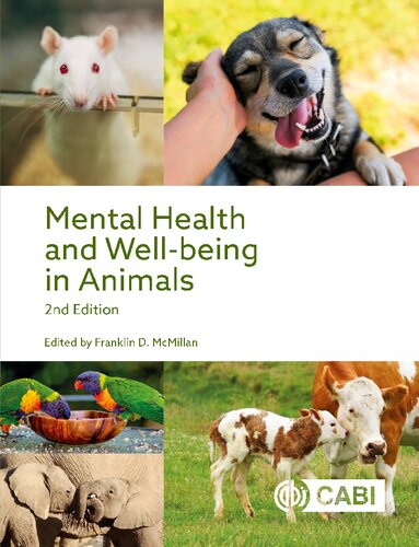 Mental Health and Well-being in Animals, 2nd Edition 2019